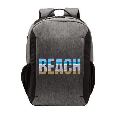 Beach The Beach Is My Happy Place Life Is Better At Beach Great Gift Vector Backpack