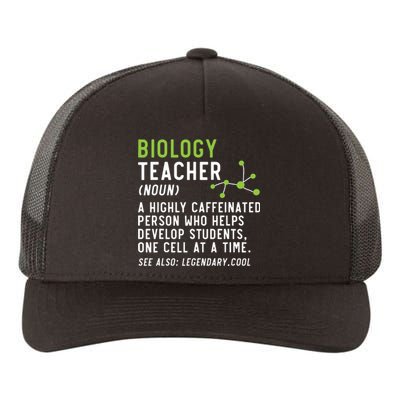 Biology Teacher Biology Student Science Lover Biologist Yupoong Adult 5-Panel Trucker Hat