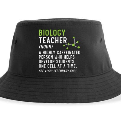 Biology Teacher Biology Student Science Lover Biologist Sustainable Bucket Hat