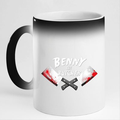 Benny The Butcher 11oz Black Color Changing Mug