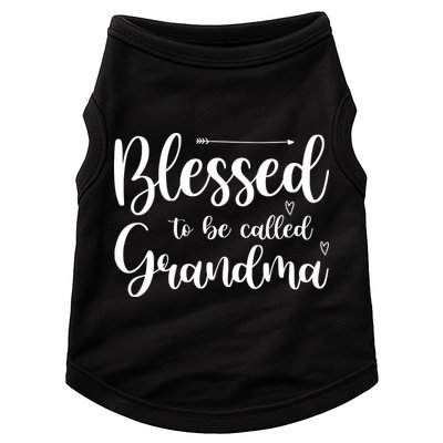 Blessed To Be Called Grandma Doggie Tank