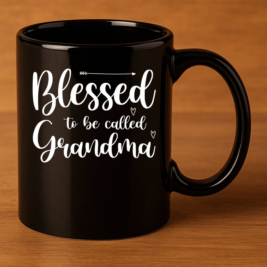 Blessed To Be Called Grandma 11oz C Handle Ceramic Mug