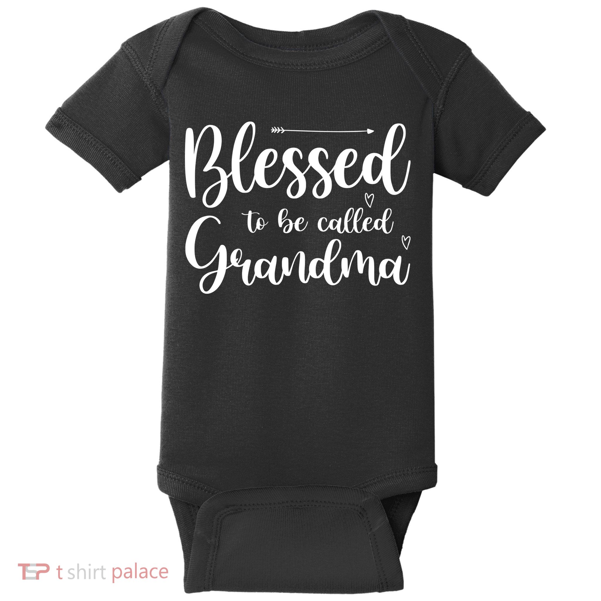 Blessed To Be Called Grandma Baby Bodysuit
