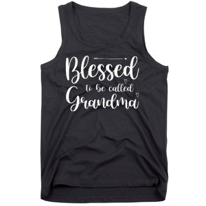 Blessed To Be Called Grandma Tank Top