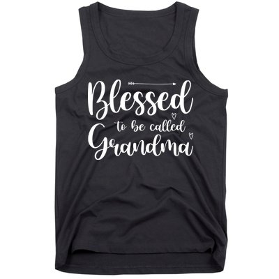 Blessed To Be Called Grandma Tank Top
