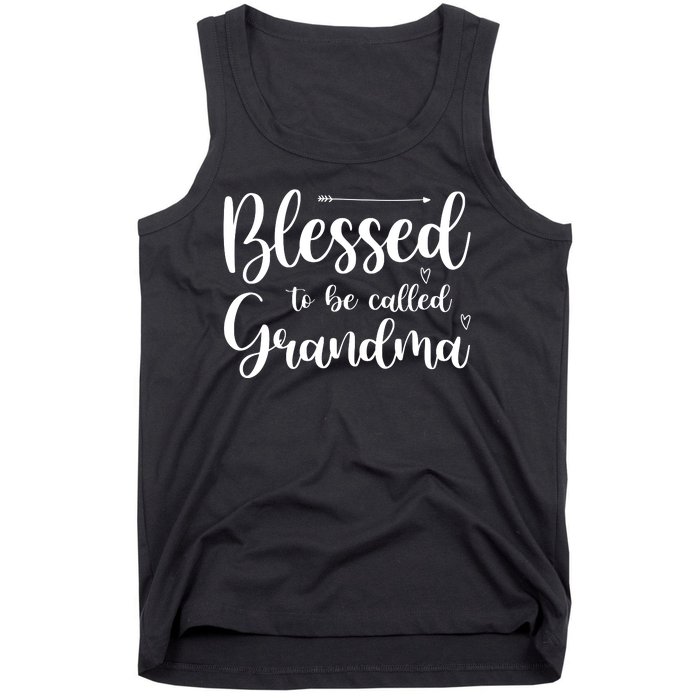 Blessed To Be Called Grandma Tank Top