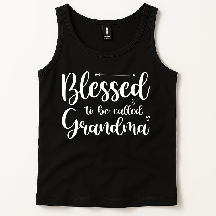 Blessed To Be Called Grandma Tank Top