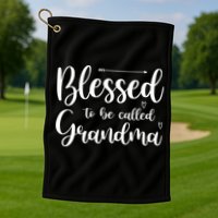 Blessed To Be Called Grandma Golf Towel