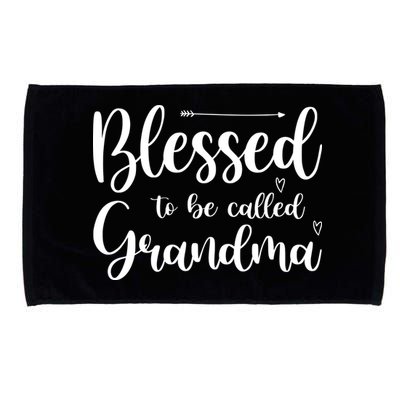 Blessed To Be Called Grandma Microfiber Hand Towel