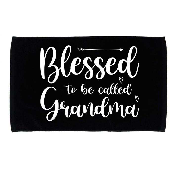 Blessed To Be Called Grandma Microfiber Hand Towel