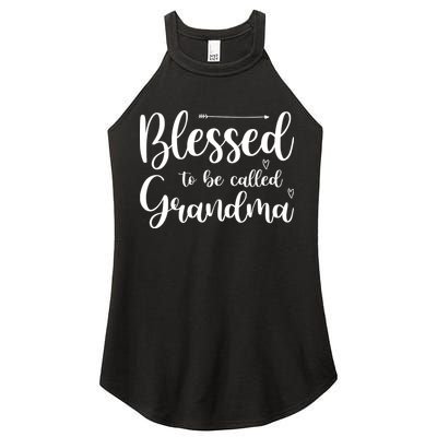 Blessed To Be Called Grandma Women's Perfect Tri Rocker Tank