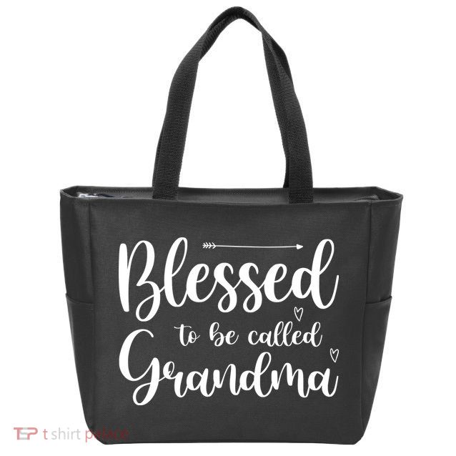 Blessed To Be Called Grandma Zip Tote Bag