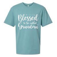 Blessed To Be Called Grandma Sueded Cloud Jersey T-Shirt