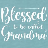 Blessed To Be Called Grandma Sueded Cloud Jersey T-Shirt