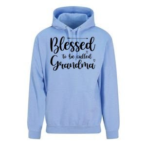 Blessed To Be Called Grandma Unisex Surf Hoodie