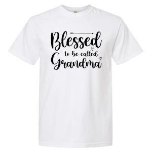 Blessed To Be Called Grandma Garment-Dyed Heavyweight T-Shirt