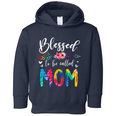 Blessed To Be Called Mom Cute Mothers Day Toddler Hoodie