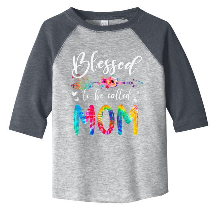 Blessed To Be Called Mom Cute Mothers Day Toddler Fine Jersey T-Shirt