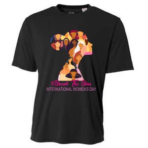 Break The Bias International Womens Day 8th March Womens Day Cooling Performance Crew T-Shirt