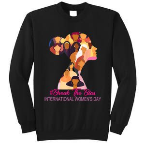 Break The Bias International Womens Day 8th March Womens Day Sweatshirt