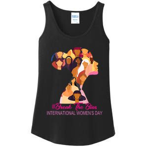 Break The Bias International Womens Day 8th March Womens Day Ladies Essential Tank