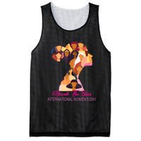 Break The Bias International Womens Day 8th March Womens Day Mesh Reversible Basketball Jersey Tank