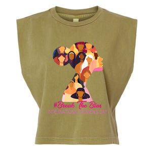 Break The Bias International Womens Day 8th March Womens Day Garment-Dyed Women's Muscle Tee