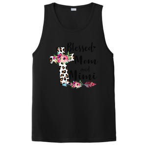 Blessed To Be Called Mom And Mimi Funny Mimi Gift PosiCharge Competitor Tank