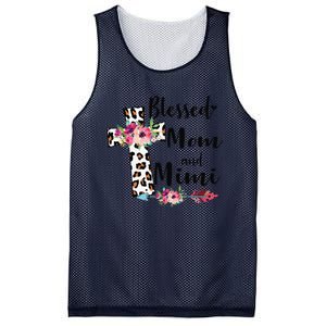 Blessed To Be Called Mom And Mimi Funny Mimi Gift Mesh Reversible Basketball Jersey Tank