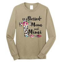 Blessed To Be Called Mom And Mimi Funny Mimi Gift Long Sleeve Shirt