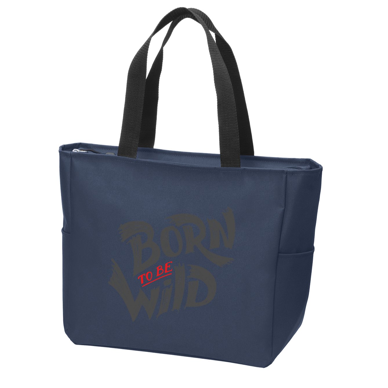 "Born to be Wild" Zip Tote Bag