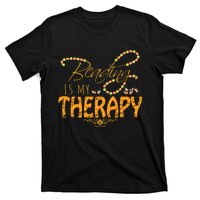 Bead Therapy Beadery Beading Tool Custom Jewelry Maker Gifts T-Shirt