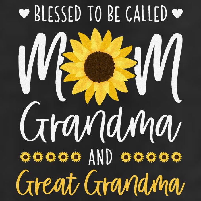 Blessed To Be Called Mom Grandma And Great Grandma Sunflower 11oz C Handle Ceramic Mug