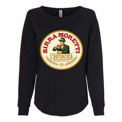 Best To Buy Iconic Vintage Birra Moretti Logo 1859 Design Womens California Wash Sweatshirt