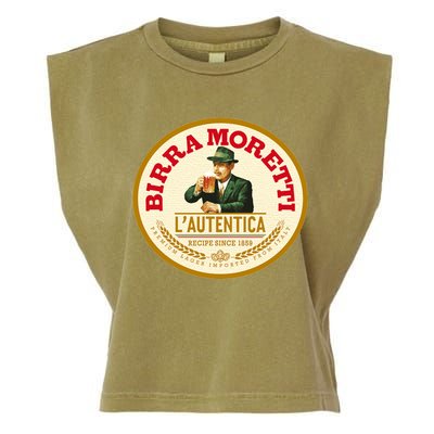 Best To Buy Iconic Vintage Birra Moretti Logo 1859 Design Garment-Dyed Women's Muscle Tee