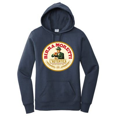 Best To Buy Iconic Vintage Birra Moretti Logo 1859 Design Women's Pullover Hoodie