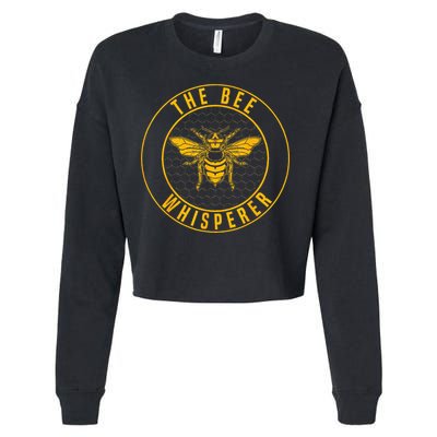 Beekeeping The Bee Whisperer Honey Bees Beehive Keeper Cropped Pullover Crew