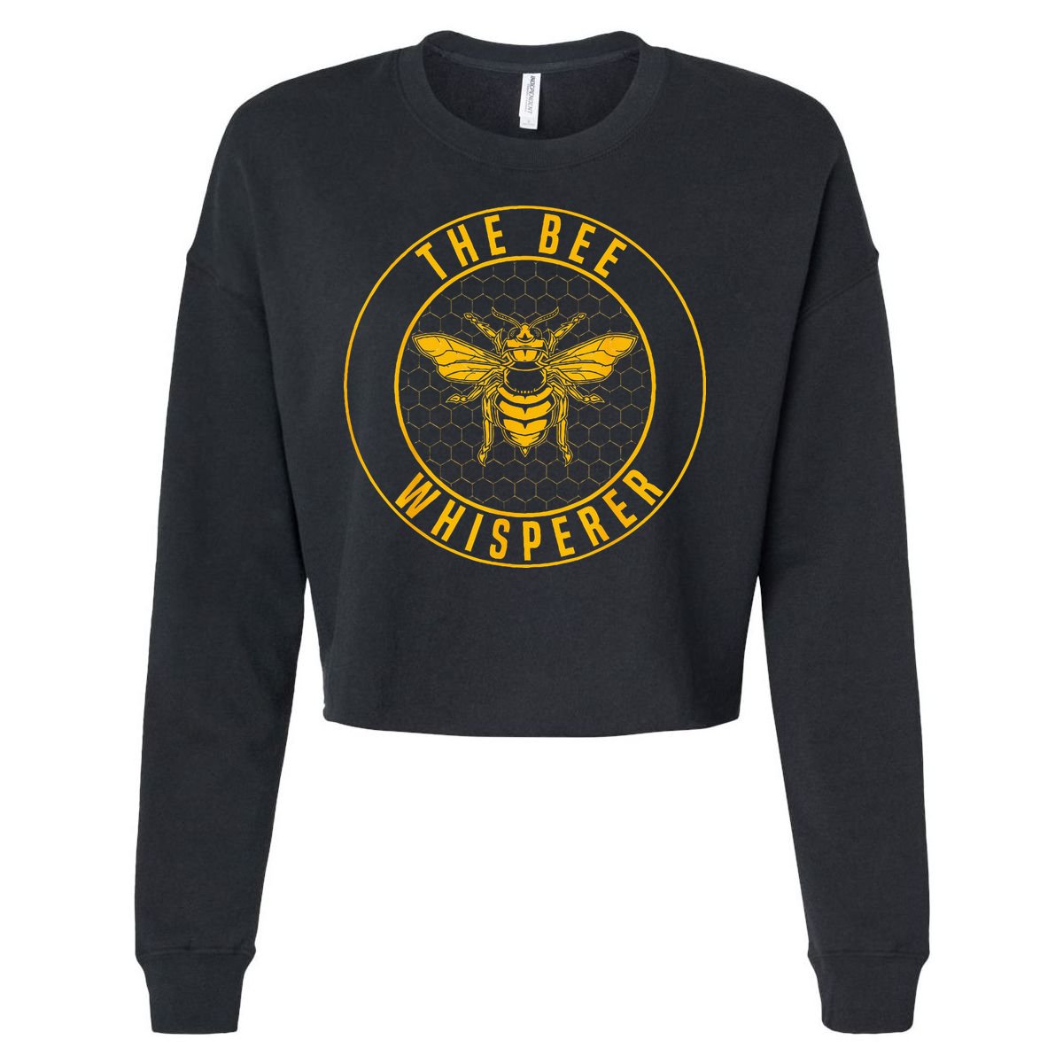 Beekeeping The Bee Whisperer Honey Bees Beehive Keeper Cropped Pullover Crew