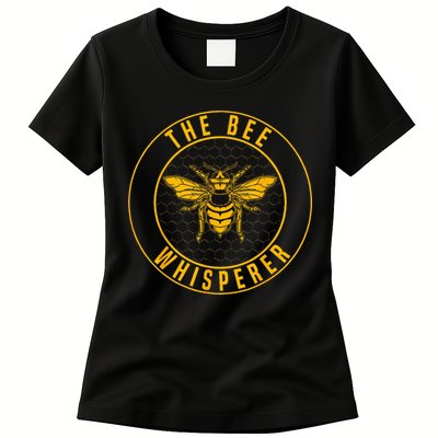 Beekeeping The Bee Whisperer Honey Bees Beehive Keeper Womens T-Shirt