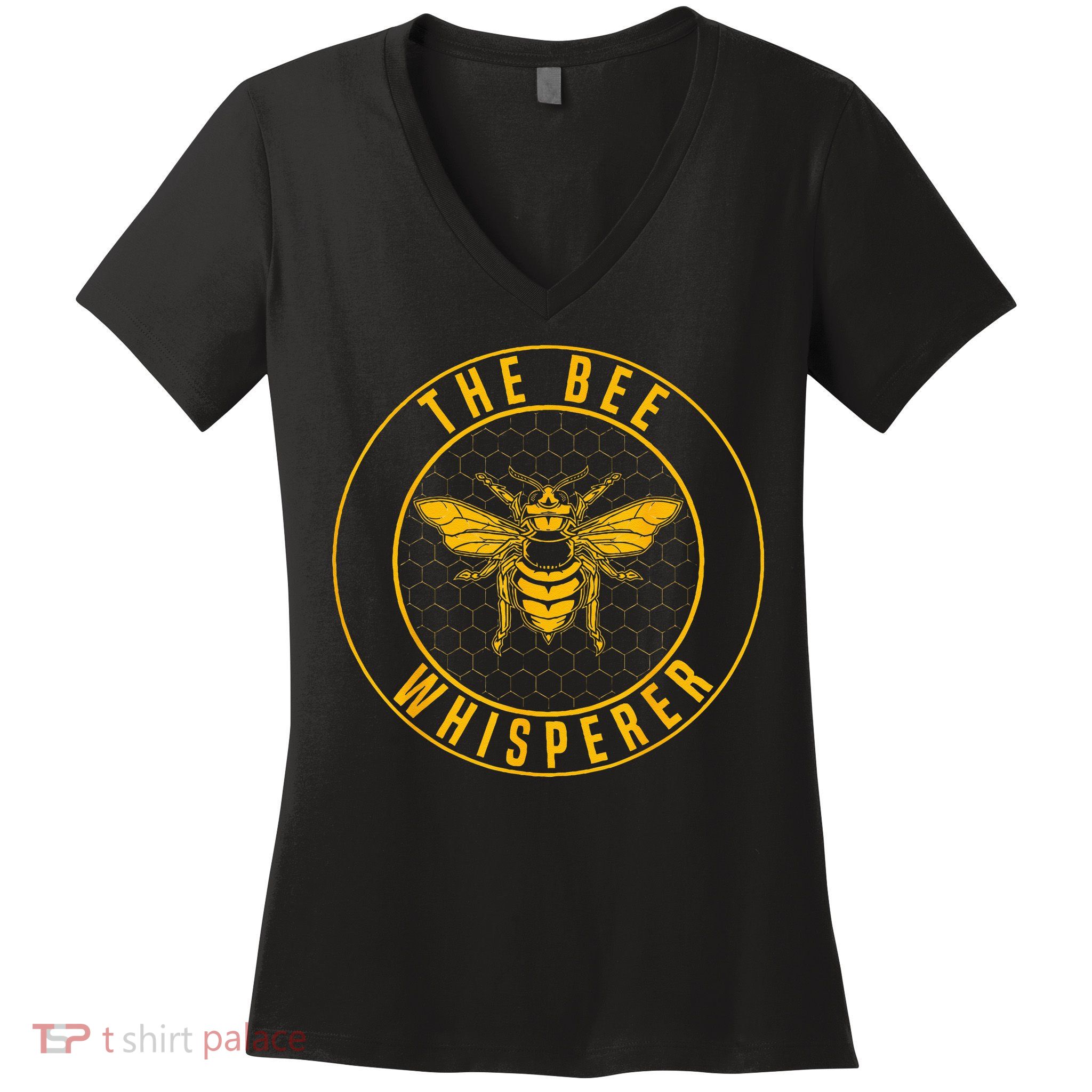 Beekeeping The Bee Whisperer Honey Bees Beehive Keeper Women's V-Neck T-Shirt
