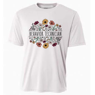 Behavior Technician Behavioral Tech Registered Behavior Cooling Performance Crew T-Shirt