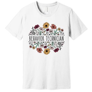 Behavior Technician Behavioral Tech Registered Behavior Premium T-Shirt