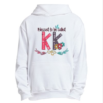 Blessed To Be Called Kk Colorful For Grandma Gifts Urban Pullover Hoodie