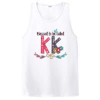 Blessed To Be Called Kk Colorful For Grandma Gifts PosiCharge Competitor Tank