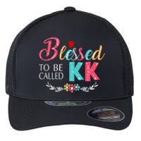 Blessed To Be Called Kk Colorful Gifts Flexfit Unipanel Trucker Cap