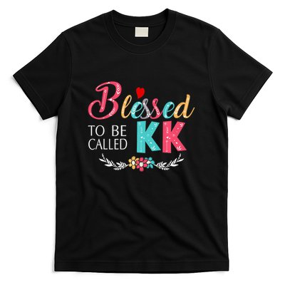 Blessed To Be Called Kk Colorful Gifts T-Shirt