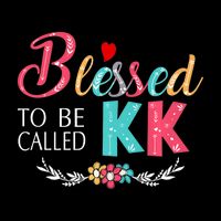 Blessed To Be Called Kk Colorful Gifts Bucket Hat