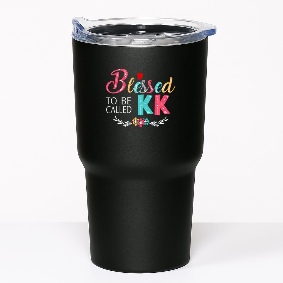 Blessed To Be Called Kk Colorful Gifts Tumbler