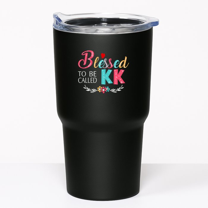 Blessed To Be Called Kk Colorful Gifts Tumbler