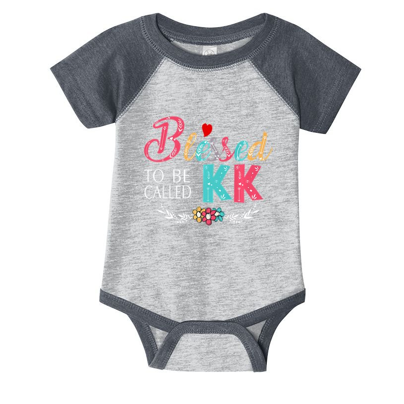 Blessed To Be Called Kk Colorful Gifts Infant Baby Jersey Bodysuit